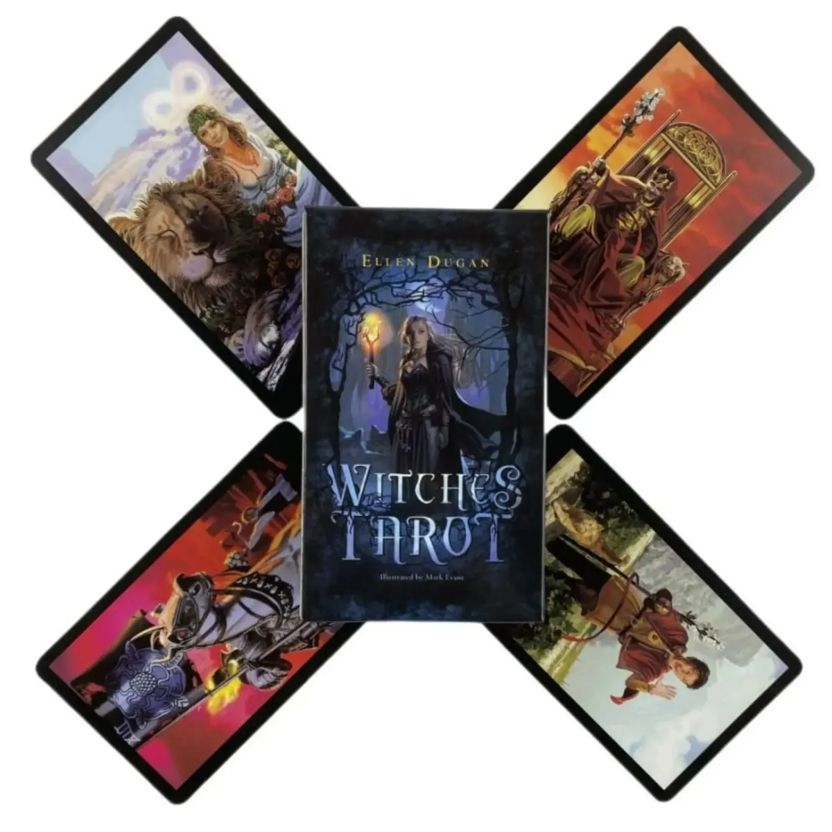 Witches Tarot Divination Board Game English Version Beginners Fortune Family Party Funny Table Game 78PCS Hot Selling — image 4