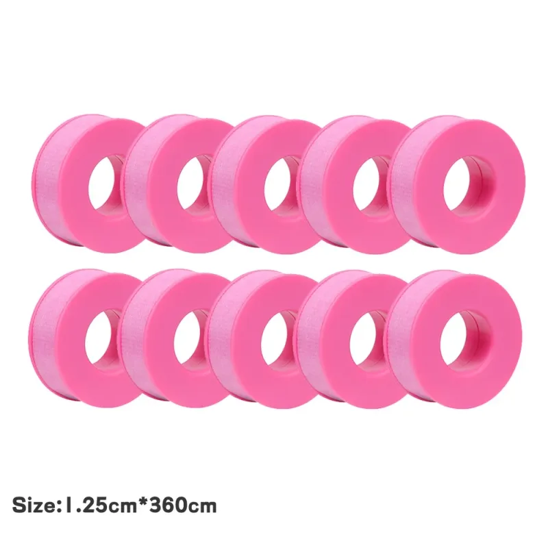 5/10Rolls Silicone Gel Tape for Lash Extensions Non-Woven Breathable Sensitive‑Skin Under‑Eye Patch Lash Tape Makeup Tool Supply — image 11