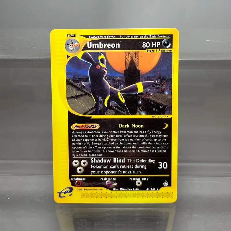 Cards Umbreon Houndoom Machamp Single Foil Cards Nidoking Game Collection Cards PKM Proxy Cards — image 20