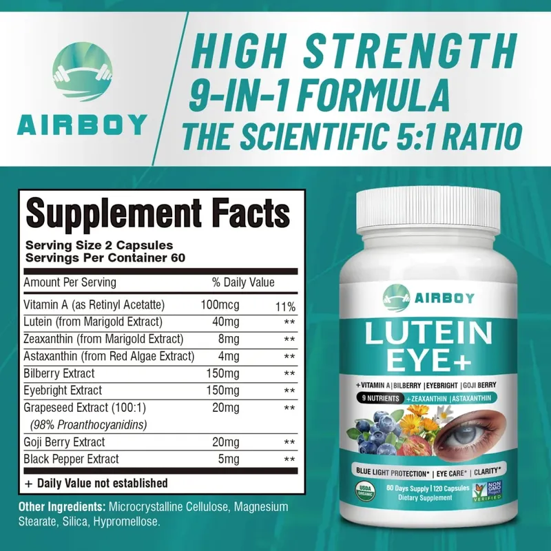 Lutein Eyes - Relieve Eye Fatigue Improve Eye Edema and Improve Vision Health