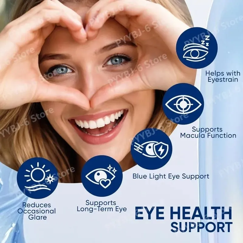 15-in-1 Advanced Eye Formula Lutein Zeaxanthin Bilberry Extract Vitamin C & E Supports Eye Health 60 Veggie Capsules for adult — image 4