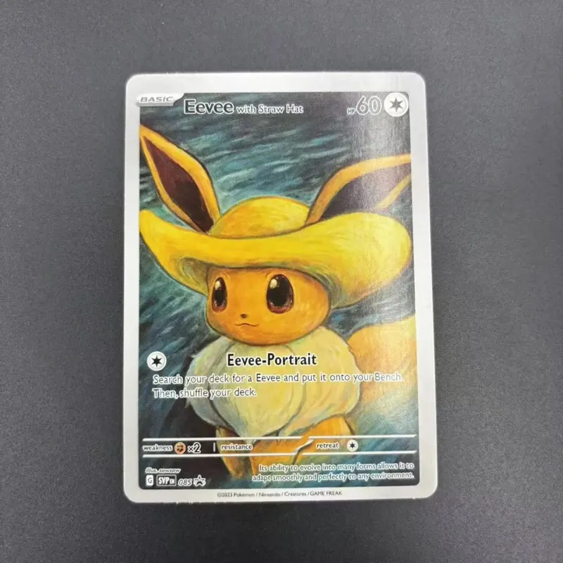 DIY Collection Cards 2023 SVP EN VAN GOGH /GREY FELT HAT Self Made Single Card Classic Game Anime Cards Gift Toy — image 8