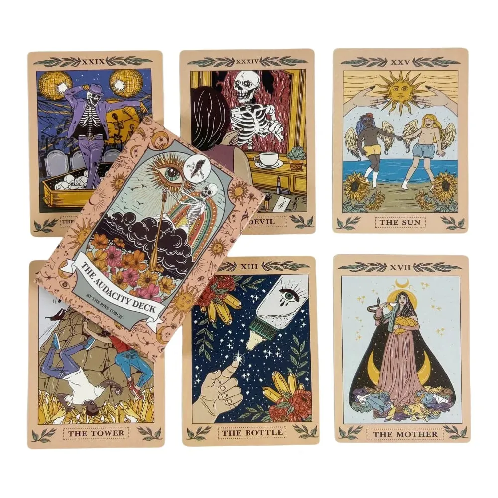 1pc The Audacity Deck Fate Divination Oracle Cards Tarot Cards Entertainment Board Game Cards — image 6
