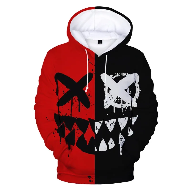 Pattern Trendy Devil Smiling Face 3D Printed Hoodie Sweatshirts Men Women Fashion Casual Funny Pullovers Hip Hop Hoodies — image 22