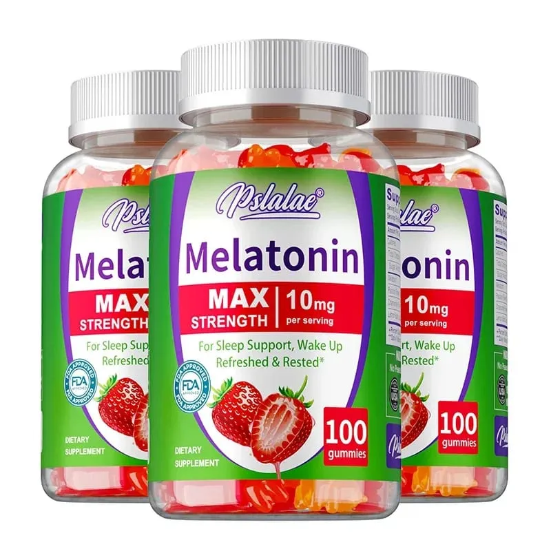 Melatonin Gummy - Aids Sleep Improves Insomnia Regulates Biological Clock Improves Immunity Adult Health Products