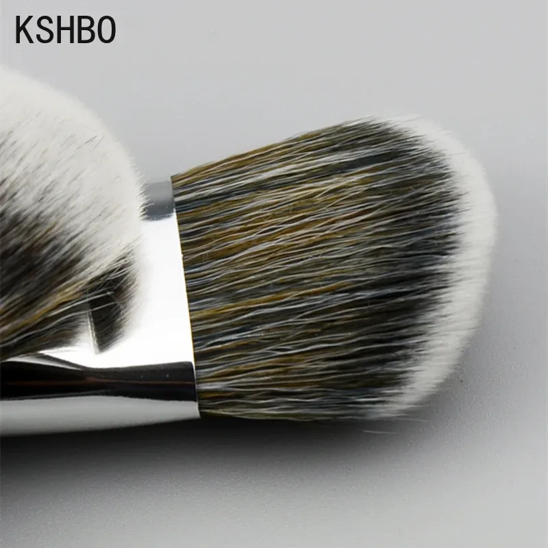 Foundation Brush 47 Broom Head Liquid Foundation Shadow Repairing Brushes Women Face Base Makeup Beauty Professional Tools