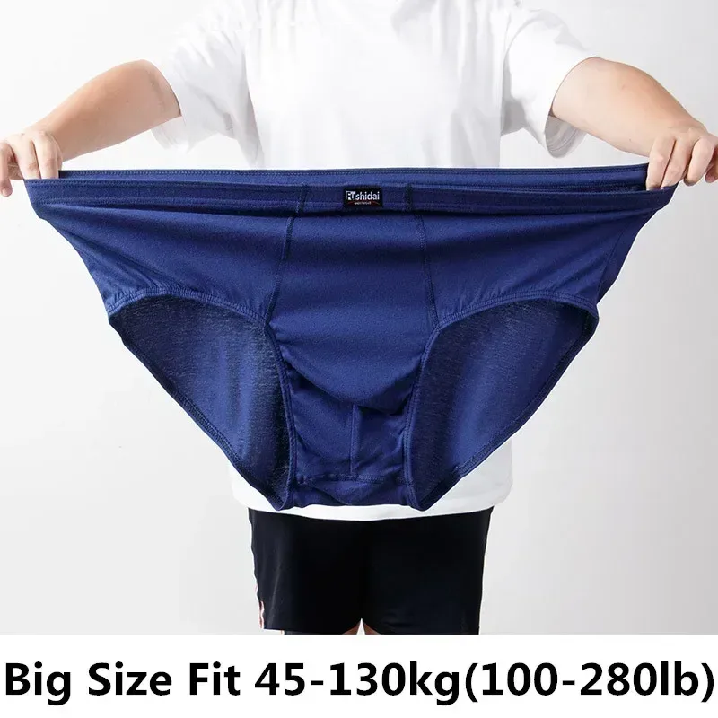 Men's Big & Tall Cotton Underwear 6 Pack - 6XL 7XL 8XL Plus Size Briefs, Breathable Soft Comfort Fit Boxer Shorts for Large Men — image 3