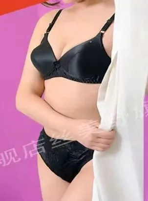 100% Silk Underwear Bra Set 100% Silk Ab Cup be in common use