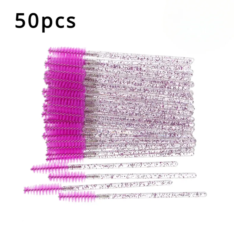 50/100/150pcs Eyelash Brushes Concealer Lash Brush Spoolies Mascara Wands Applicator for Eyelash Extension Makeup Set LAUKISS — image 10