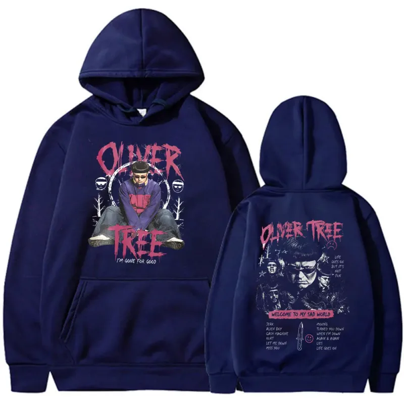 Oliver Tree Hoodies Life Goes On 1993-2026 แฟนของขวัญPulloversผู้ชายเสื้อผ้าแฟชั่นHip Hopขนาดใหญ่ลำลองHoodedเสื้อ — image 4