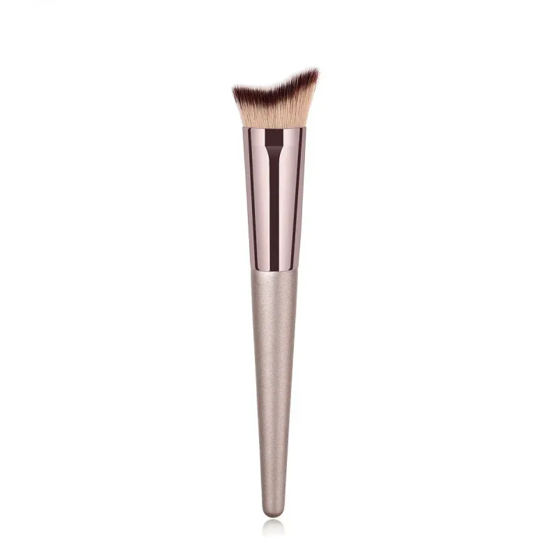 Champagne Makeup Brushes for Women Cosmetic Foundation Powder Blush Eyeshadow Kabuki Blending Make Up Brush Beauty Tools