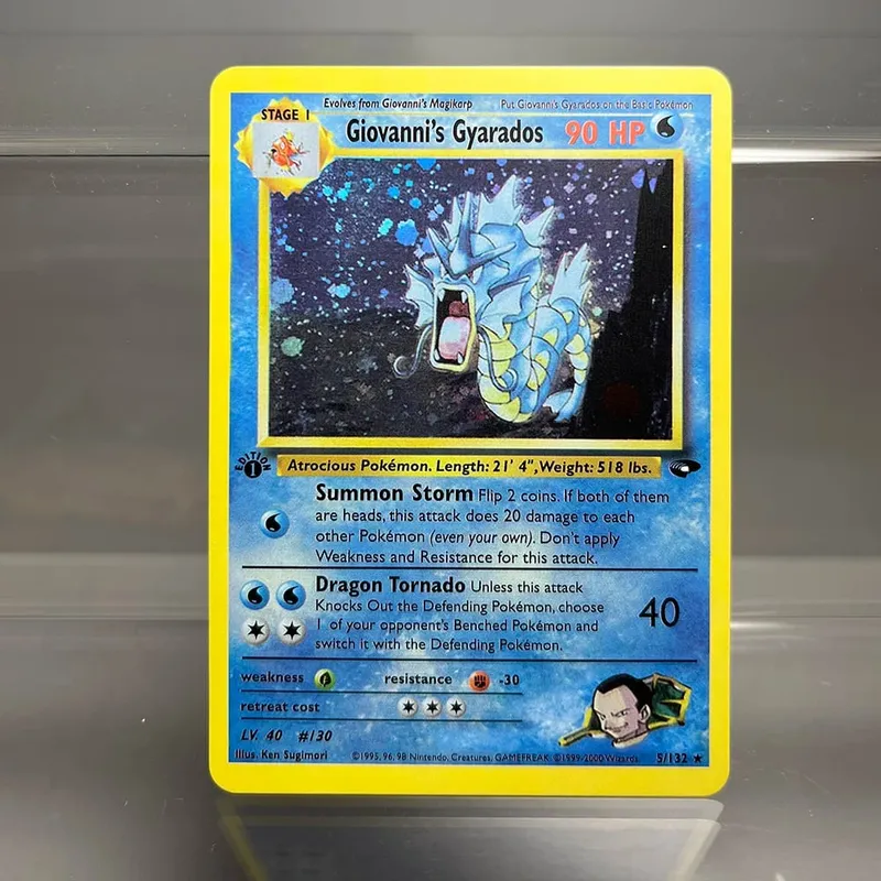PKM Holographic Single Proxy Cards Lugia Charizard Venusaur Foil Game Collection Cards PTCG Kids Toys — image 15