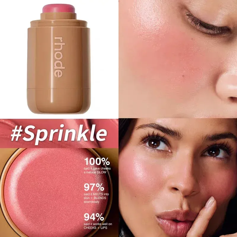 Makeup New Model Reduce Swelling Eye Patch Banana Peel Spicy Marg Juice Box Pocket Blush Stick Non-fading Waterproof Blusher — image 20