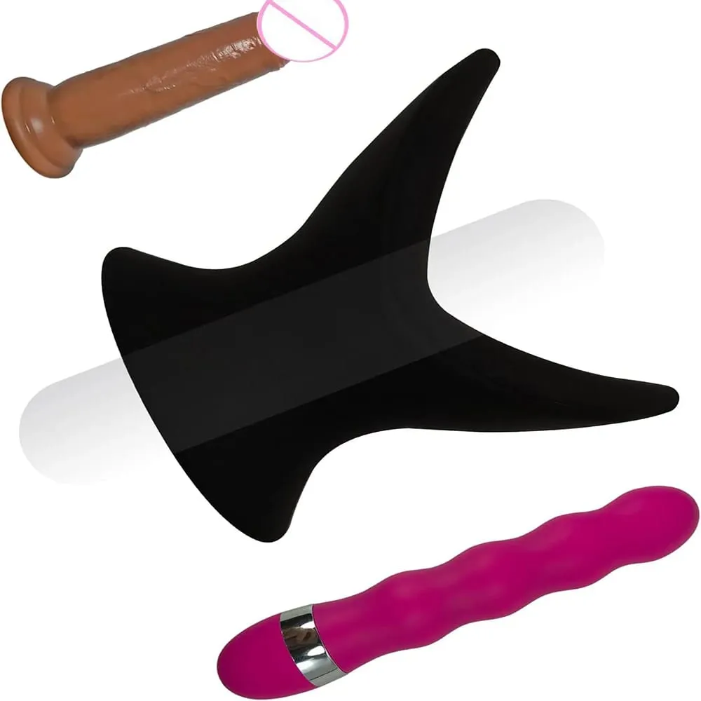 Silicone Anal Butt Plug Trainer Hollow Tunnel Anal Dilator Men Gay Vaginal Speculum Adult Sex Toys for Beginner Woman Female — image 3