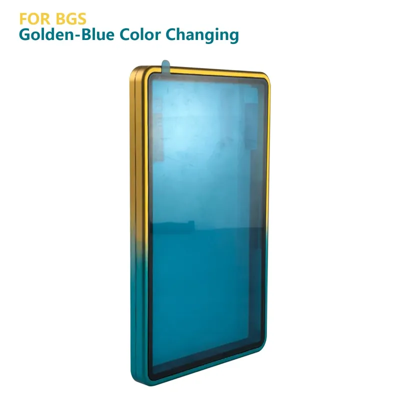 Gradient Color Aluminum Alloy Graded Cards Protector Case for PSA/BGS UV & Scratch Resistant Trading Card Bumper Display Holder