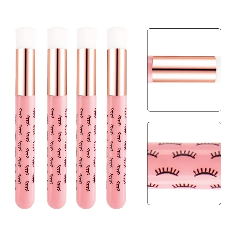 5pcs Eyelash Clean Brush Lash Shampoo Comb Hollow Eyelash Extensions Brush Peel Off Nose Pore Blackhead Remover Makeup Brushes — image 20
