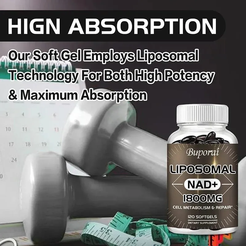 Liposomal NAD Supplement - Support Cellular Health Stamina & Healthy Aging