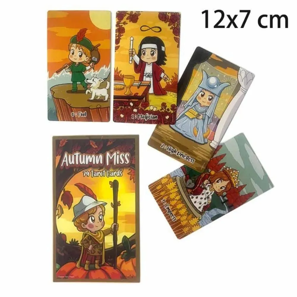 Autumn Miss Tarot 12x7 cm Card Game — image 2