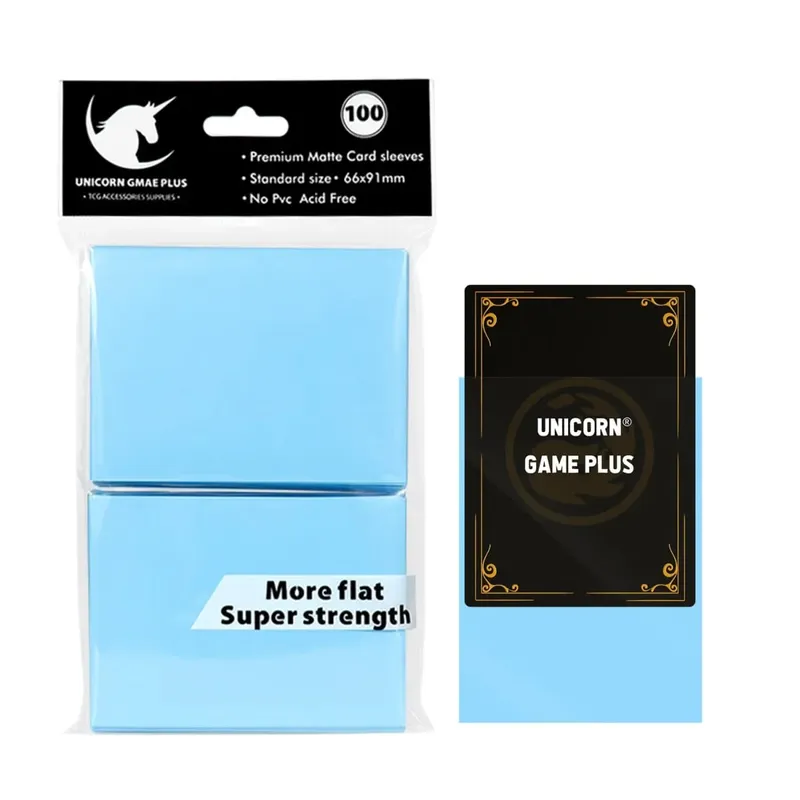 100pcs 2.5 "x 3.5" Premium Trading Card แขน 66x91 มม.ขนาดมาตรฐานกระดานการ์ดเกมสำหรับ MTG Magic Gathering Lorcana การ์ดเกม — image 8