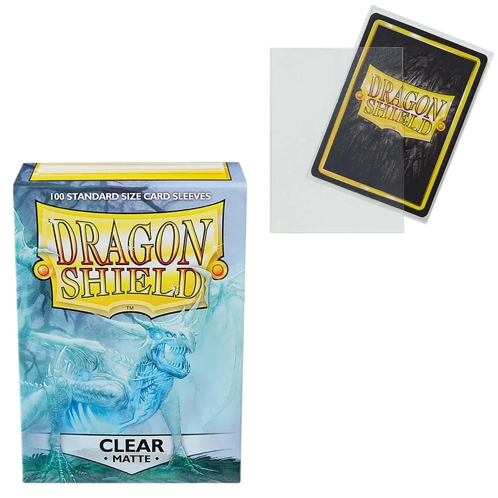 100 pièces/boîte 66x91mm taille Standard Demark Dragon Shield mat manchons de carte pour MTG/PKM/YGO/TCG cartes de jeu de société Slevees