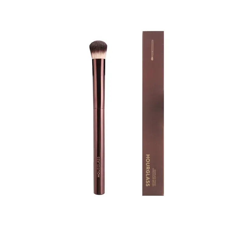 1 pc HG Pro Makeup brushes Powder contour Blusher Make up brush Highlight Bronzer exquisite Professional metal handle with box — image 4