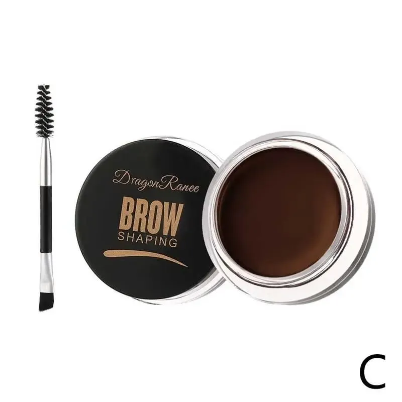 Eyebrow Styling Glue Pomade Eyebrow Styling Soap Brows Gel Wax Fixer With Brush For Women Eyebrow Cosmetics Make Up Eyebrow Gel