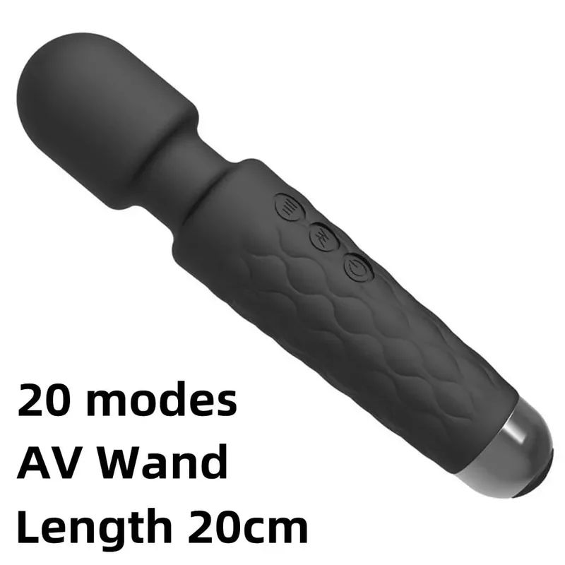 Body Massage Vagina Magic Wand Massager AV Vibrators Dildo Masturbator Product Clitoris Stimulator Adult Sex Toy Women Men Penis — image 41
