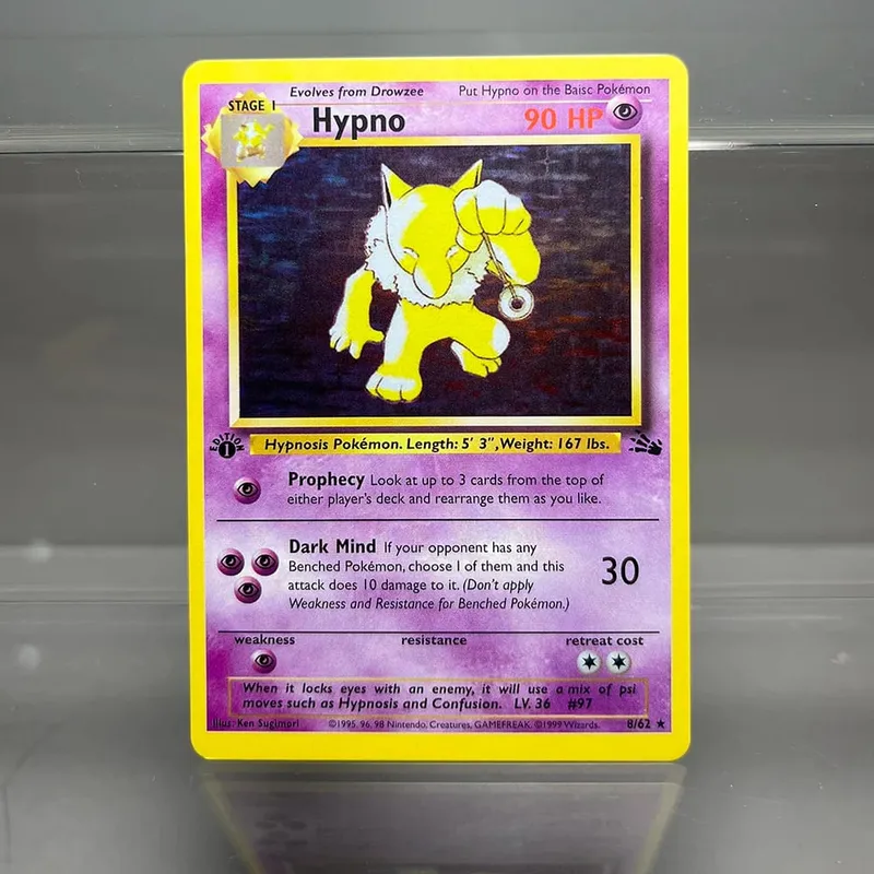 PKM Single Cards Fossil Gengar Dragonite 1st Edition Kabutops Lapras PTCG Proxy Cards Collection Battle Cards Toys Gifts — image 10