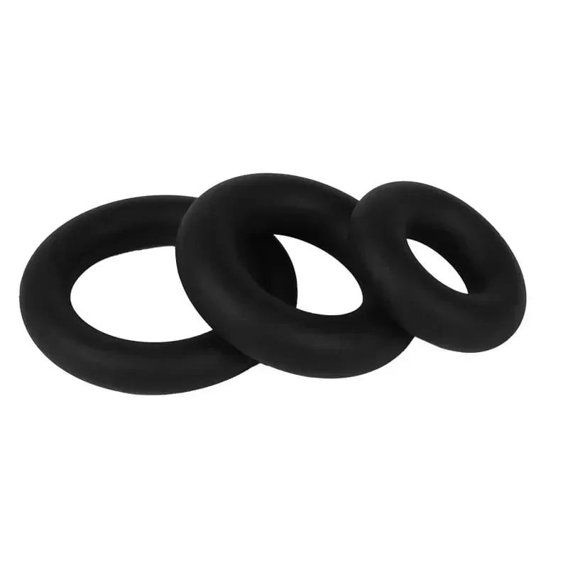 Male Scrotum Testis Restraints Liquid Silicone Penis Cock Rings Adult Game Sex Toys for Men Delay Ejaculation Lasting Erection — image 4