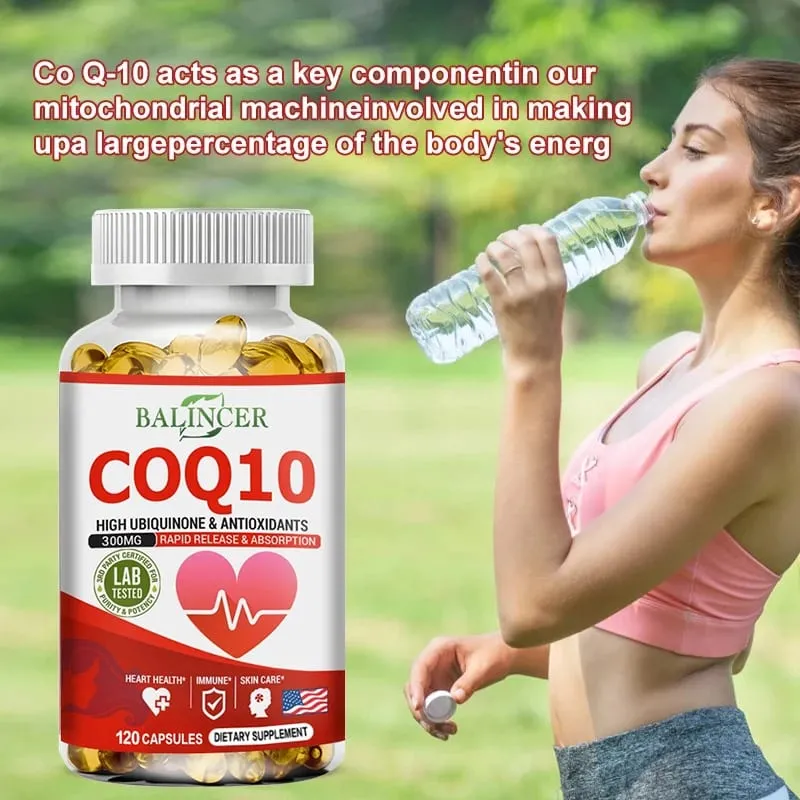 Coenzyme Q-10 - Natural Antioxidant for Cardiovascular Health Helps Boost Cellular Energy Output and Immune System — image 3