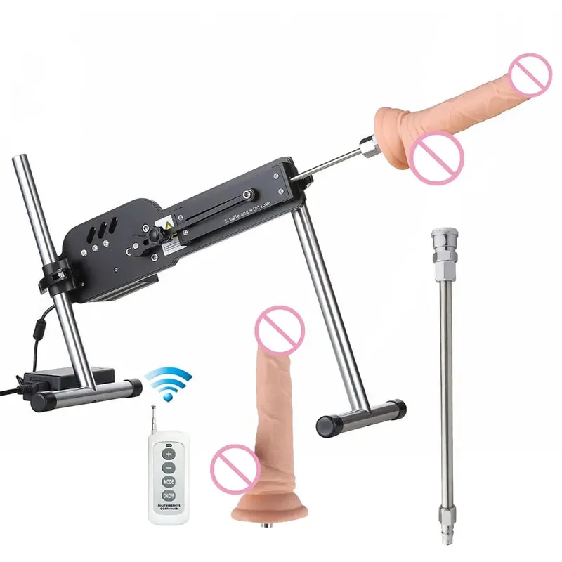 Upgrade Sex Machine with Remote Control Super Silent Ultra Adjustable Vac U Lock 30db 70W Love Machine with Free Big D