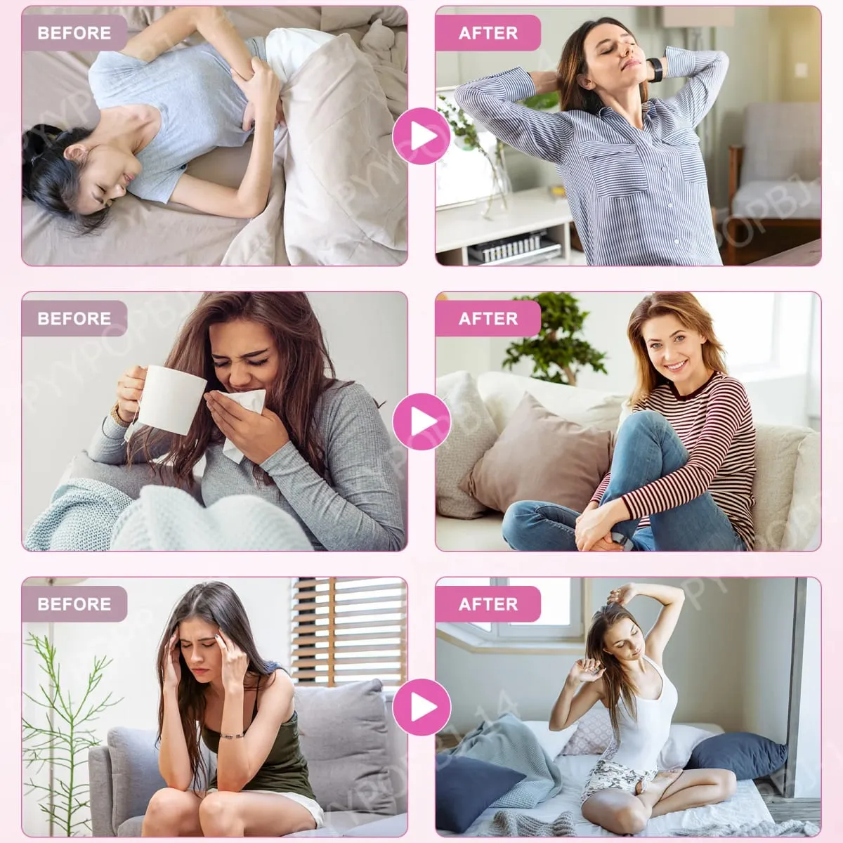 HolmanLabs Vaginal Health Gummies avec vitamine C et probiotiques soutiennent la flore vaginale aide à équilibrer les niveaux de pH 60 Gummies — image 3