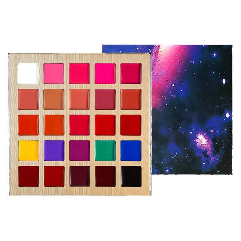 1PCS Multicolor Blusher&Eyeshadow&Bronzer&Lipstick Palette Mutil-Use Makeup Palette for Halloween Festival Party Make Up