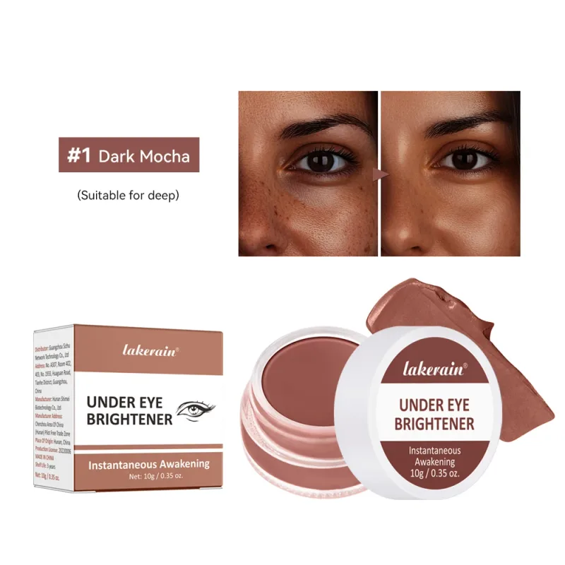 Under Eye Brightener Conceal & Brighten Dark Circles Nourishes The Skin Corrects Brightens Dark Nude Tan Colors Concealer Makeup