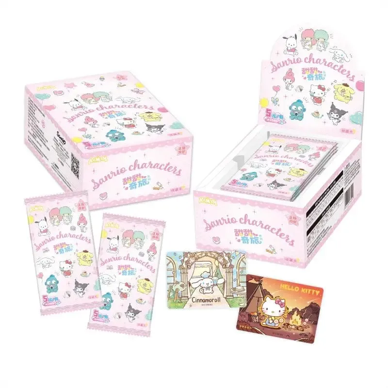 New KABAO Original Sanrio Kuromi Hello Kitty My Melody Shining Collectible Card Game Trading Card Toys For Birthday Gift — image 4