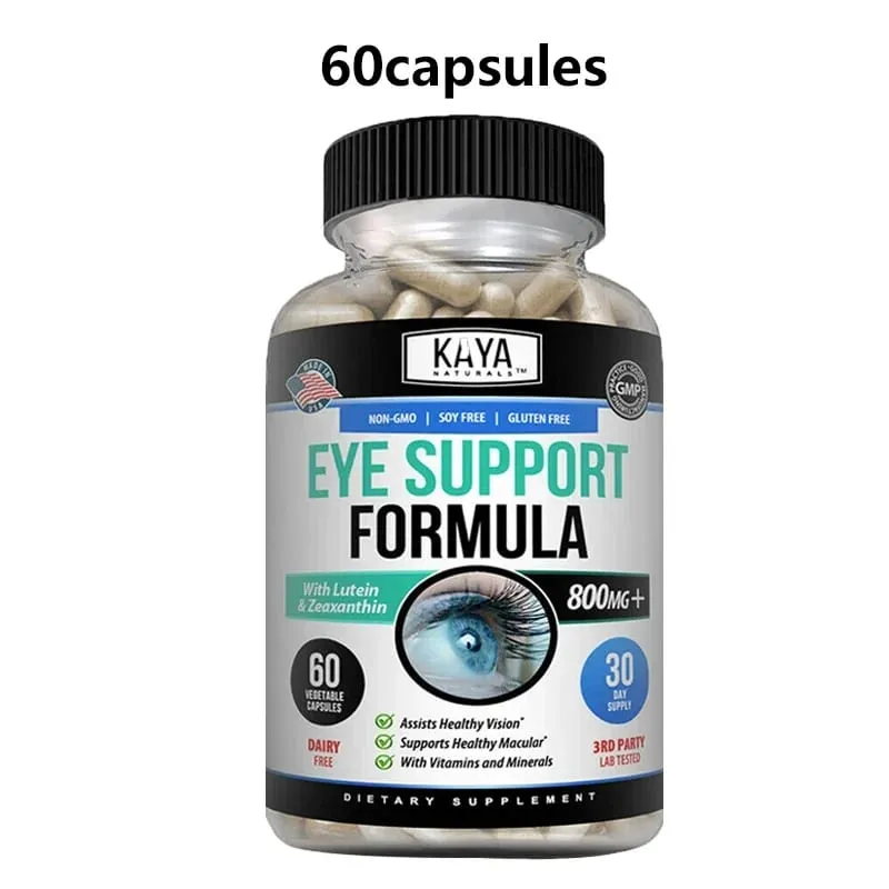 Eye Vitamins Lutein Zeaxanthin and Bilberry Extract Improve Eye Fatigue and Dryness Improve Vision Health — image 9