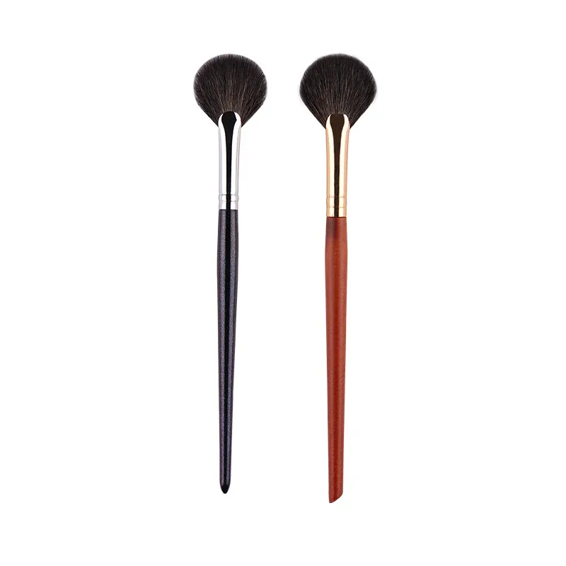 1 piece Small Fan Makeup brushes Highlighter Nose shadow Make up brush Blusher contour exquisite beauty tools Goat hair — image 11
