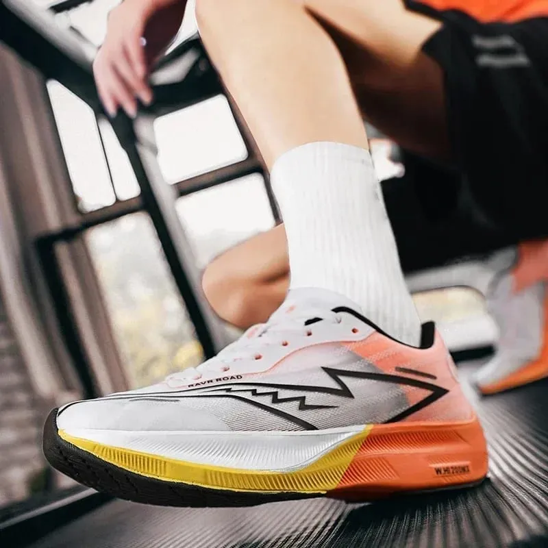 Running Shoes Men High Quality Full Palm Carbon Plate Cushion Professional Training Shoes Lightweight Wear-Resistant Sneakers — image 7
