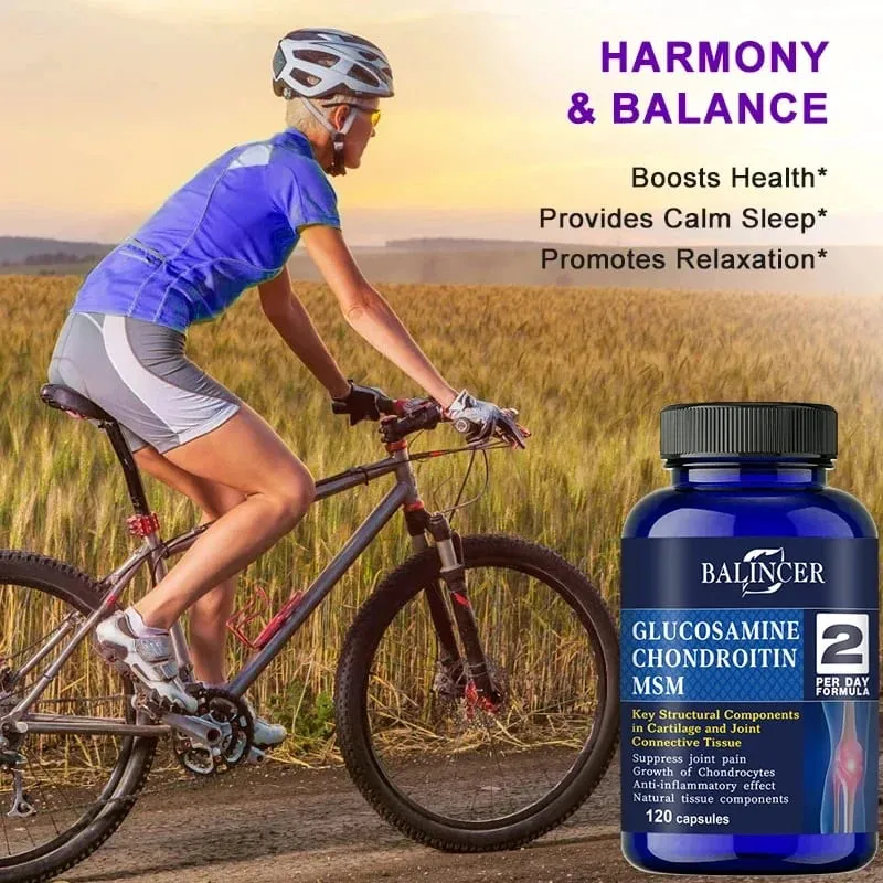Balincer Glucosamine Chondroitin for Joint Support and Bone Health Complex Supports Cartilage Repair and Improves Joint Mobility — image 4