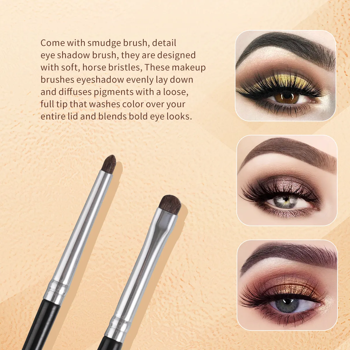 OVW Ultimate Eye Makeup Brush Set: Precision Eyeliner Detailing Blending Concealer and All-Purpose Brushes for Flawless Arti — image 3