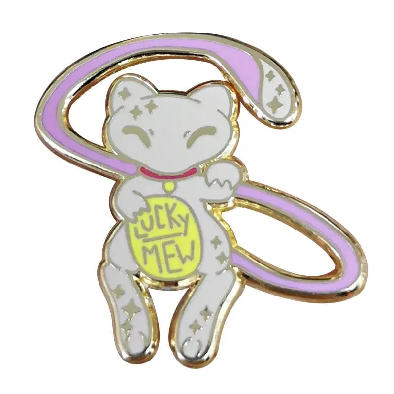 Pokemon Pikachu Mew Enamel Pin Badges Metal Pins for Backpacks Brooches Japanese Cute Lapel Jewelry Accessories Gfits