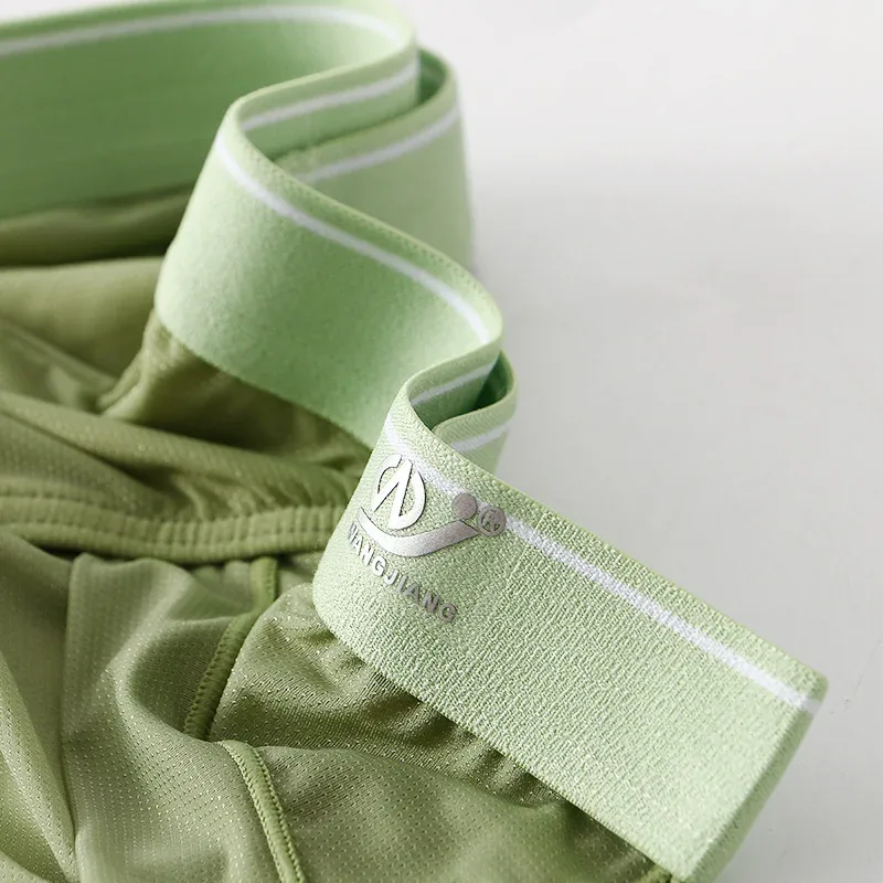 Summer Men's Underwear Boxers Bulge Ice Silk Briefs Ultra-thin Breathable Cool Panties — image 25