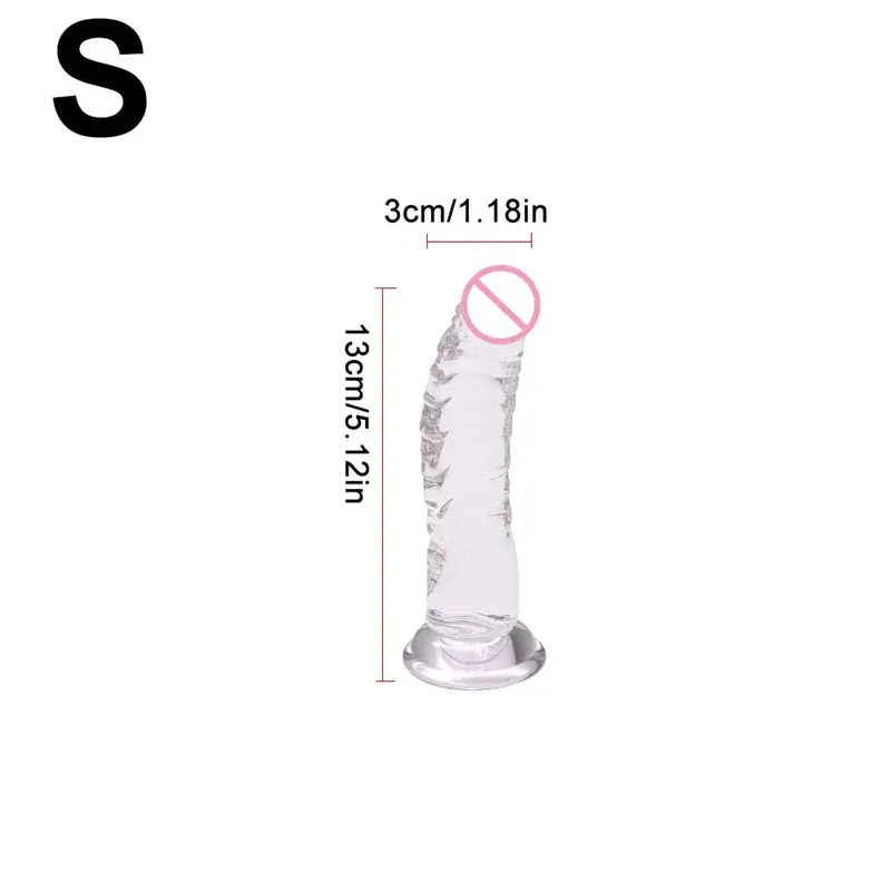 Realistic Black Dildo with Strong Suction Cup Base Soft Penis Sex Toy for Women and Men Hands Free Anal Vaginal Adult Toy in M — image 14