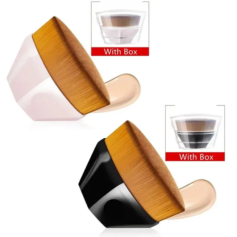 1/2pcs New Magic Makeup Brush Beauty Powder Face Blush Brushes Portable Professional Foundation Brush Large Cosmetics Soft Base — image 11