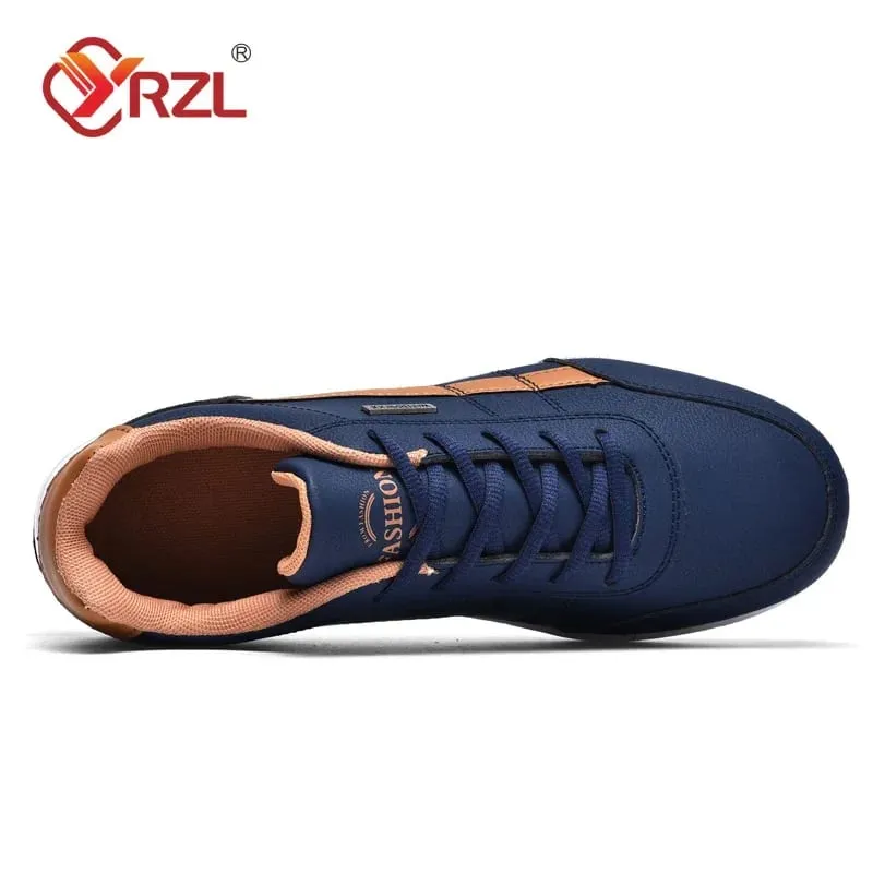 Men Shoes Spring Autumn Waterproof Walking Sneakers Leisure Male Leather Sports Shoes Non-Slip Footwear Tennis for Men — image 6