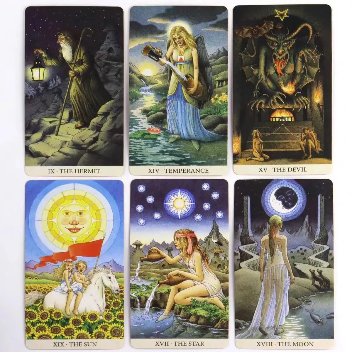 78 Longest Dream Cards With Guidebook Rider Waite Style Tarot Deck For Beginners Divination Fortune Telling Oracle Board Game