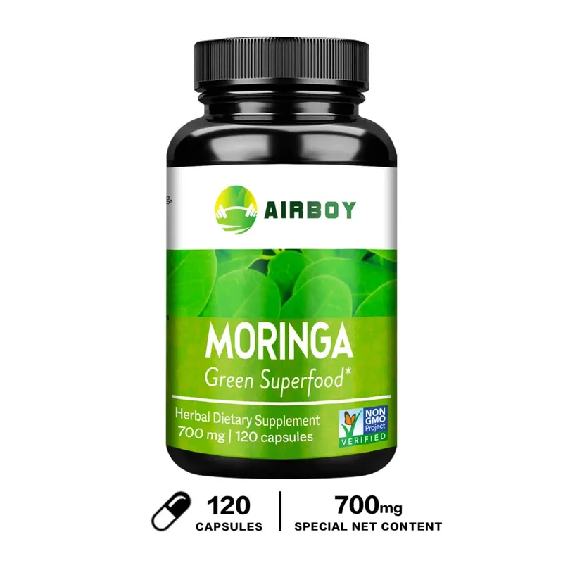 Organic Moringa Capsules - Relieve Joint Pain and Promote Energy Production