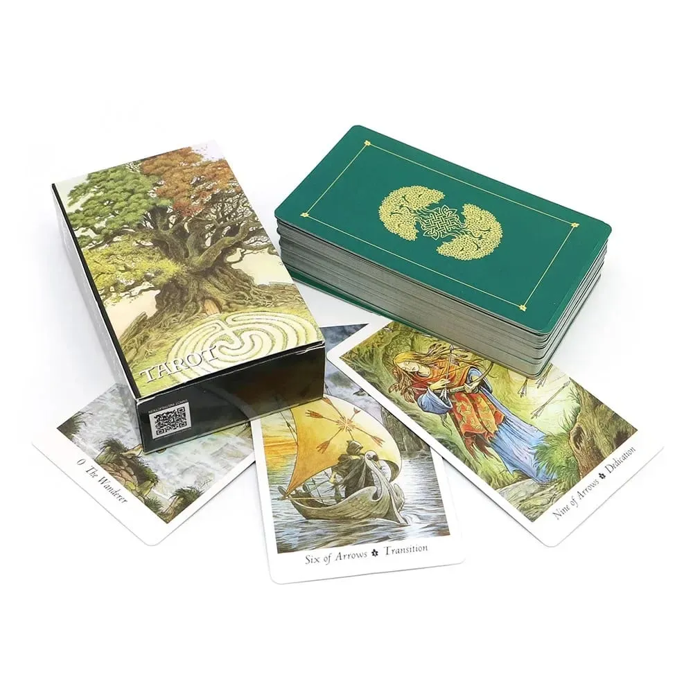 The Wild Wood Tarot Cards A 78 Oracle English Visions Divination Edition Deck Borad Playing Games — image 4