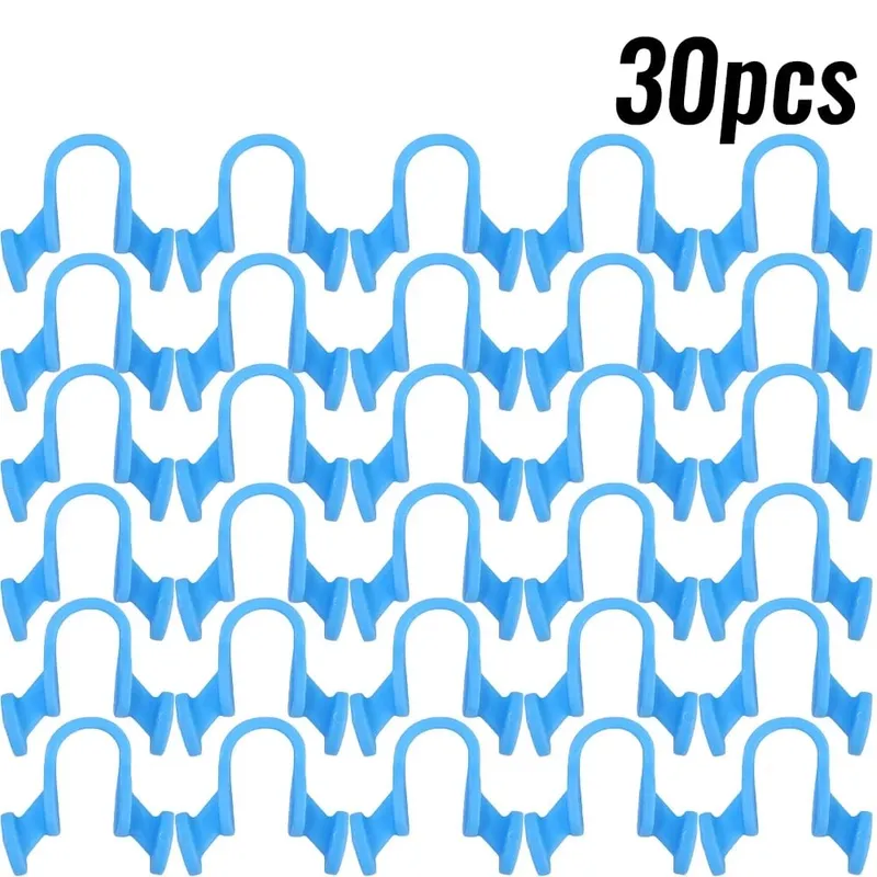 10-30pcs Stop Snoring Device TPR Elastic Nose Clip Anti-Snoring Supplies To Prevent Snoring Good Sleep Easy Breath Nasal Clip — image 15