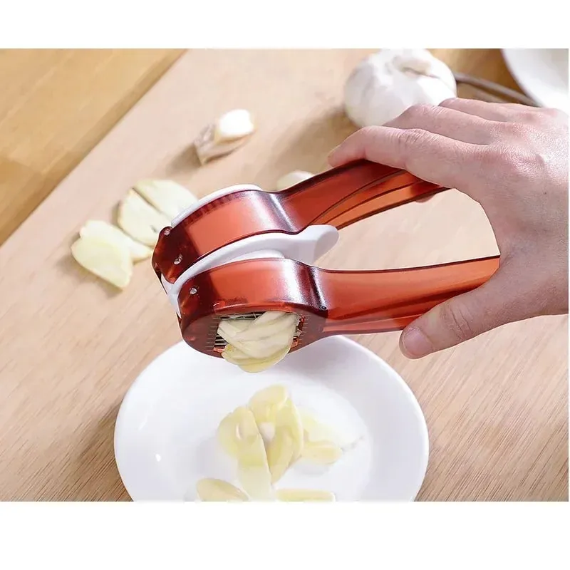 Household manual garlic press creative multi-purpose double-sided garlic slicer kitchen garlic puree small tools wholesale — image 4